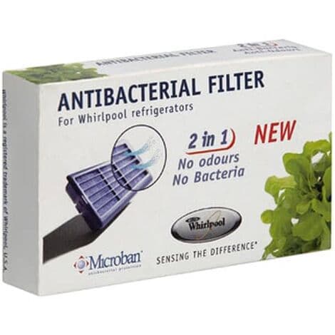 Filtro antibacteriano para frigorífico Whirlpool