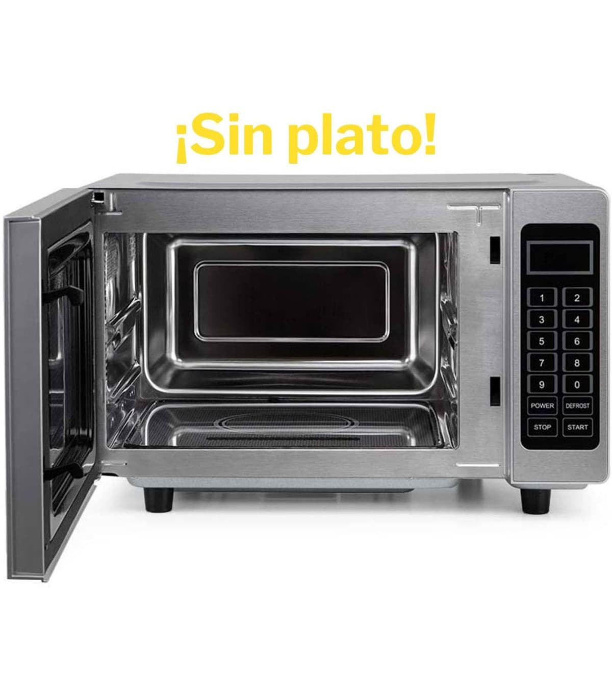 Microondas 25 litros - Sin plato giratorio