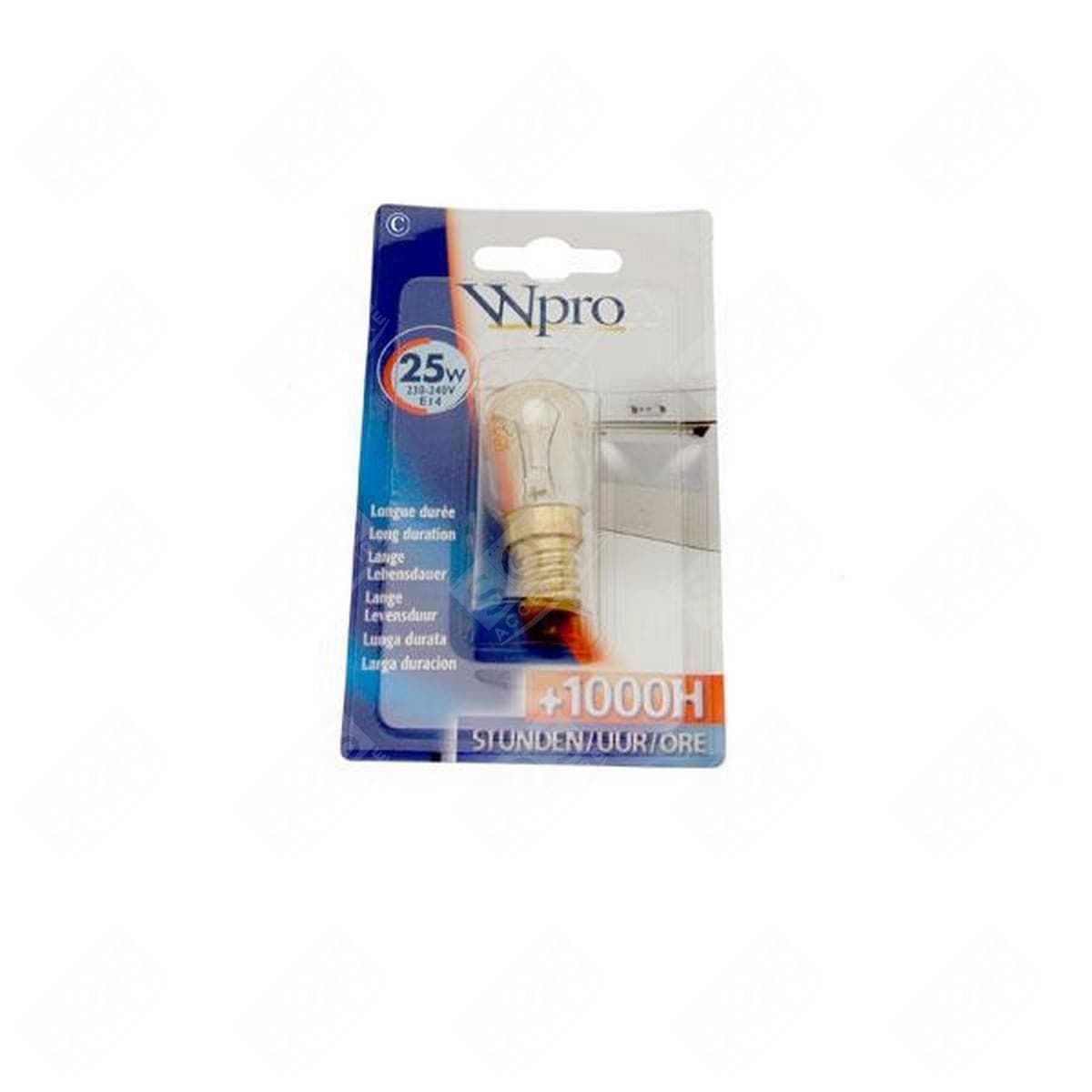 Lámpara de cocción T25 E14 25W