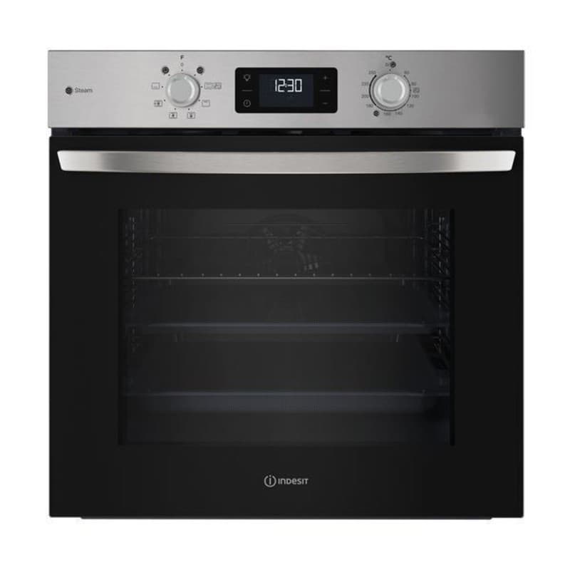 Horno Indesit Multifunción 5 Hidrolítico Inox