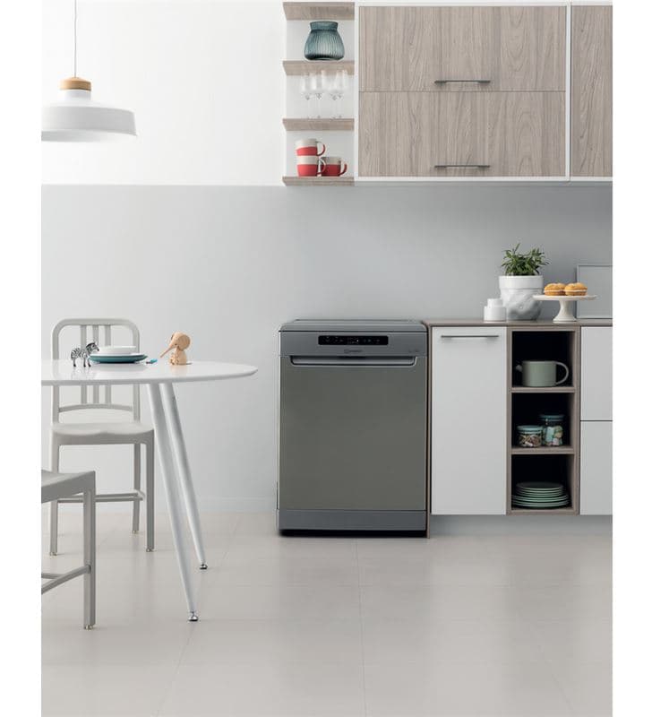 Lavavajillas de Libre Instalación Indesit 10 Cubiertos Silver